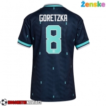 Ženske Nogometnih dresov Nemčija Leon Goretzka #8 Gostujoči SP 2026 Kratki rokavi